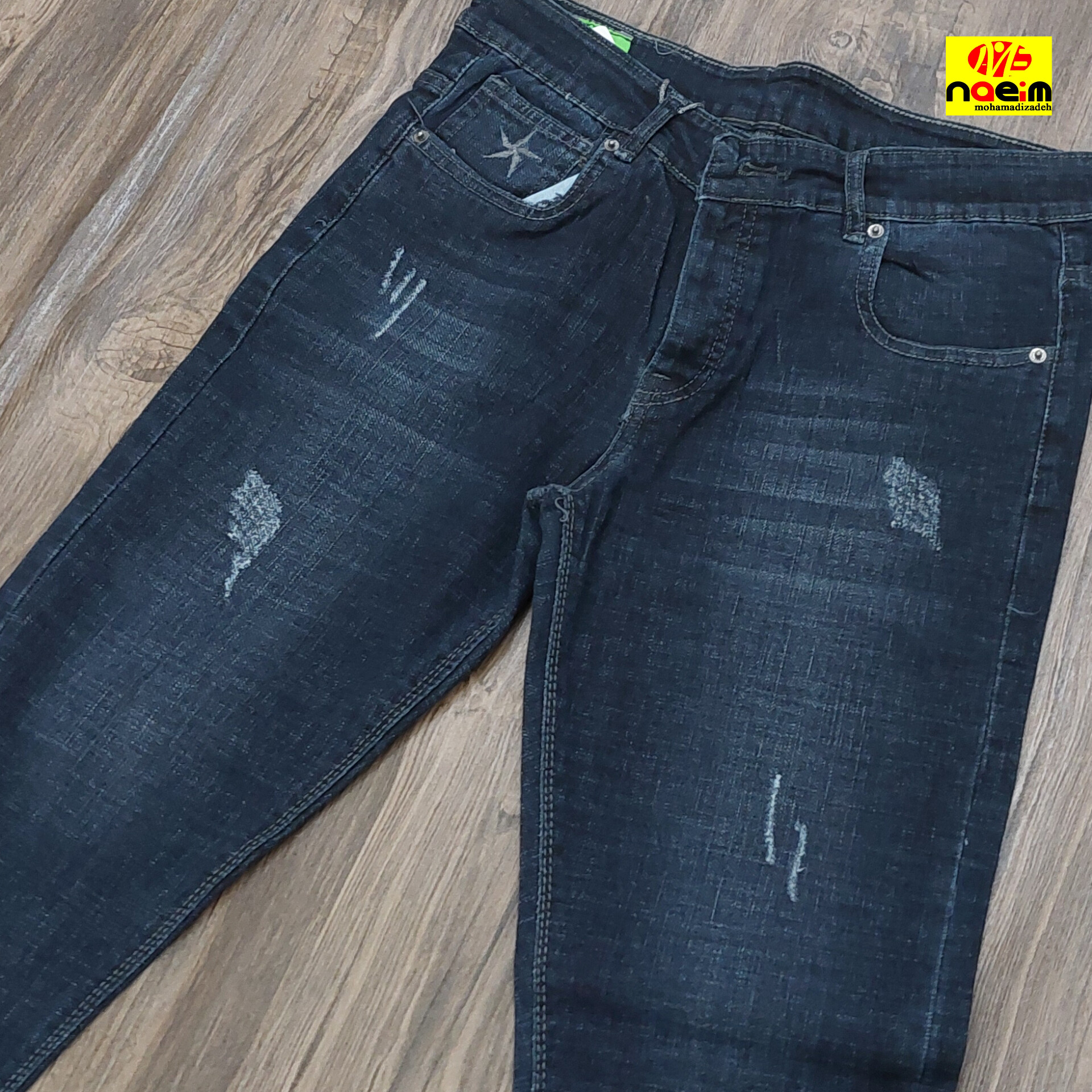 شلوار لی مردانه zara اسکینی سایز 42-50 skinny فیت فول کش - پوشاک نعیم